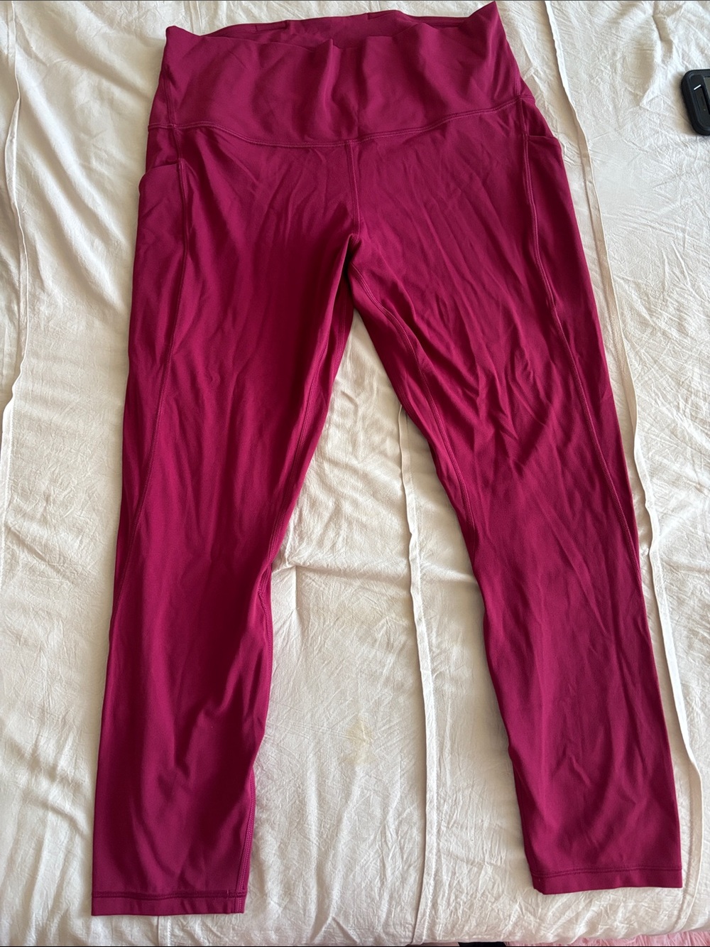 lululemon athletica Bright Magenta High-Waist Leggings